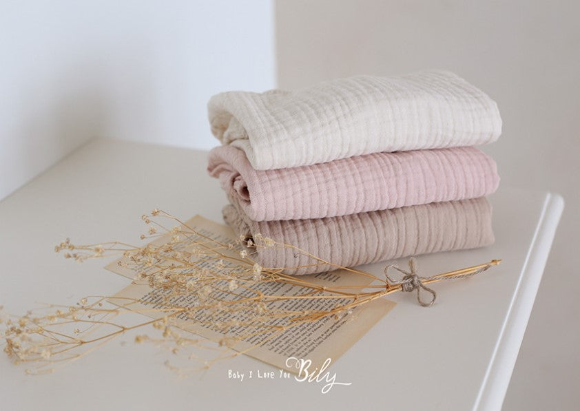 Vanilla Cream Muslin Bodysuit